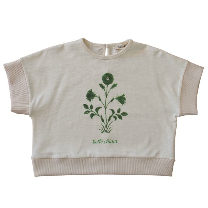 Green Smock Skirt & Tshirt Calendula