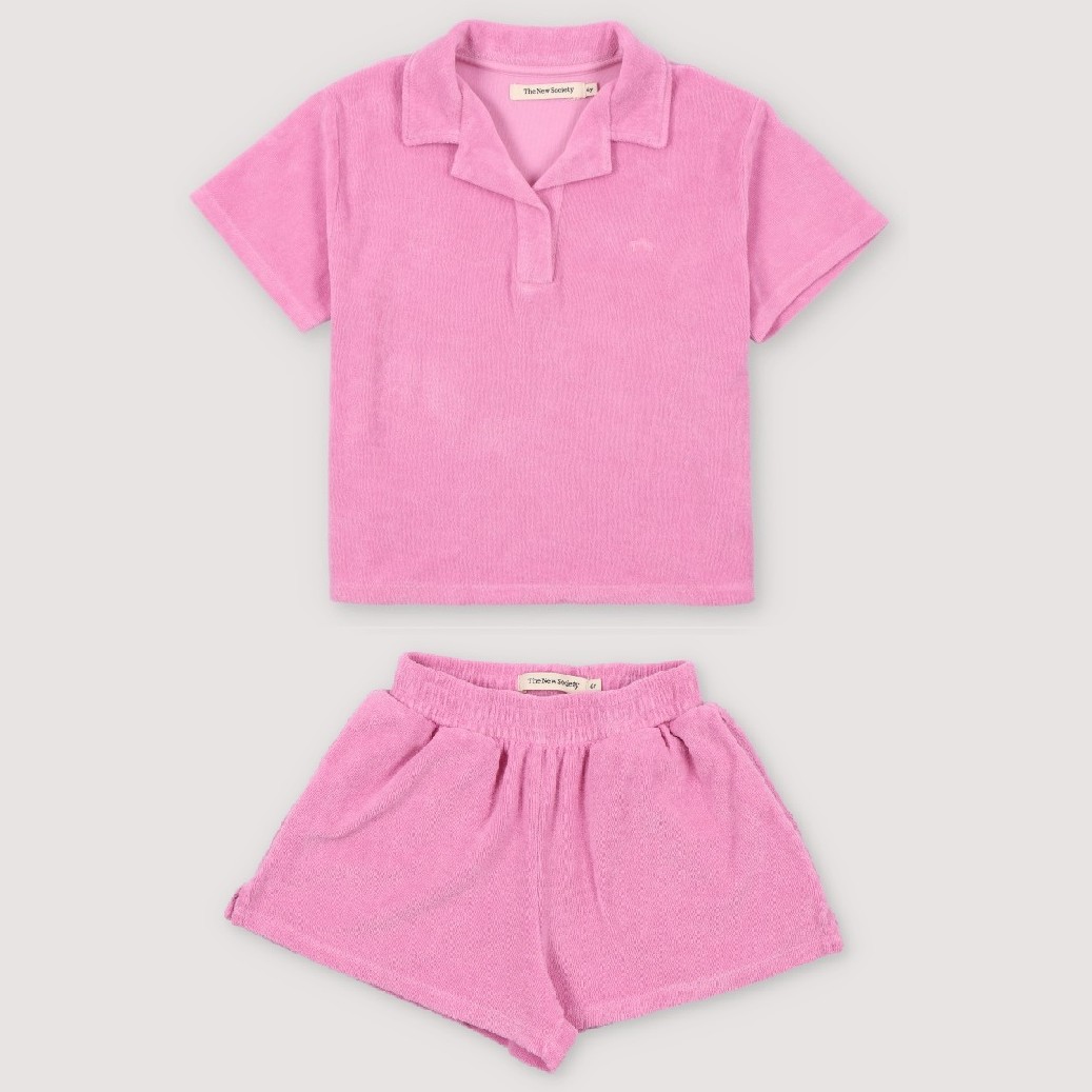 Briseis Polo & Short Hibiscus