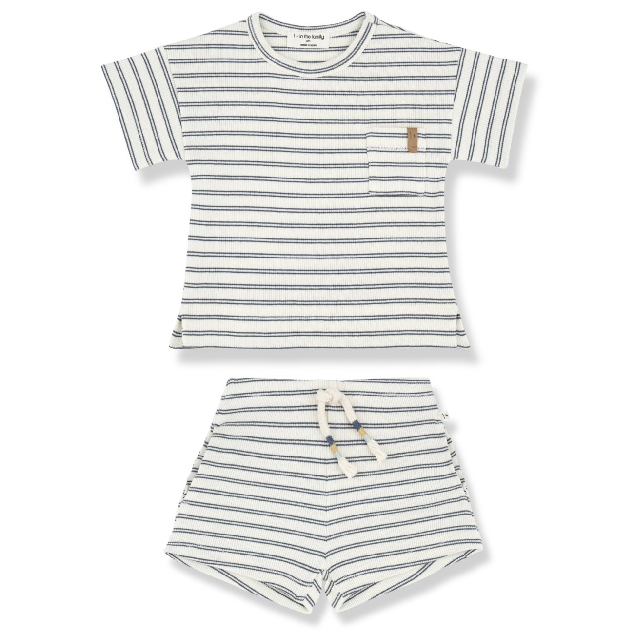 Pauli Tshirt & Stela Shorts | Petroleum