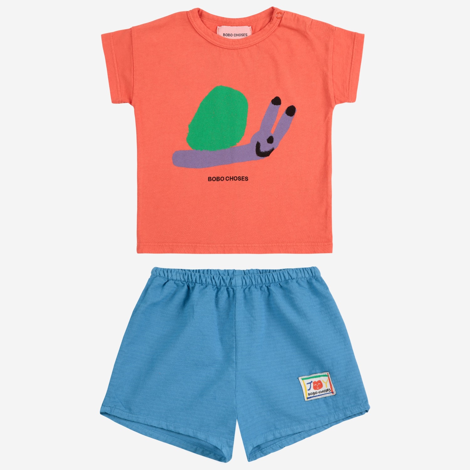 Funny Snail Tshirt & Shorts