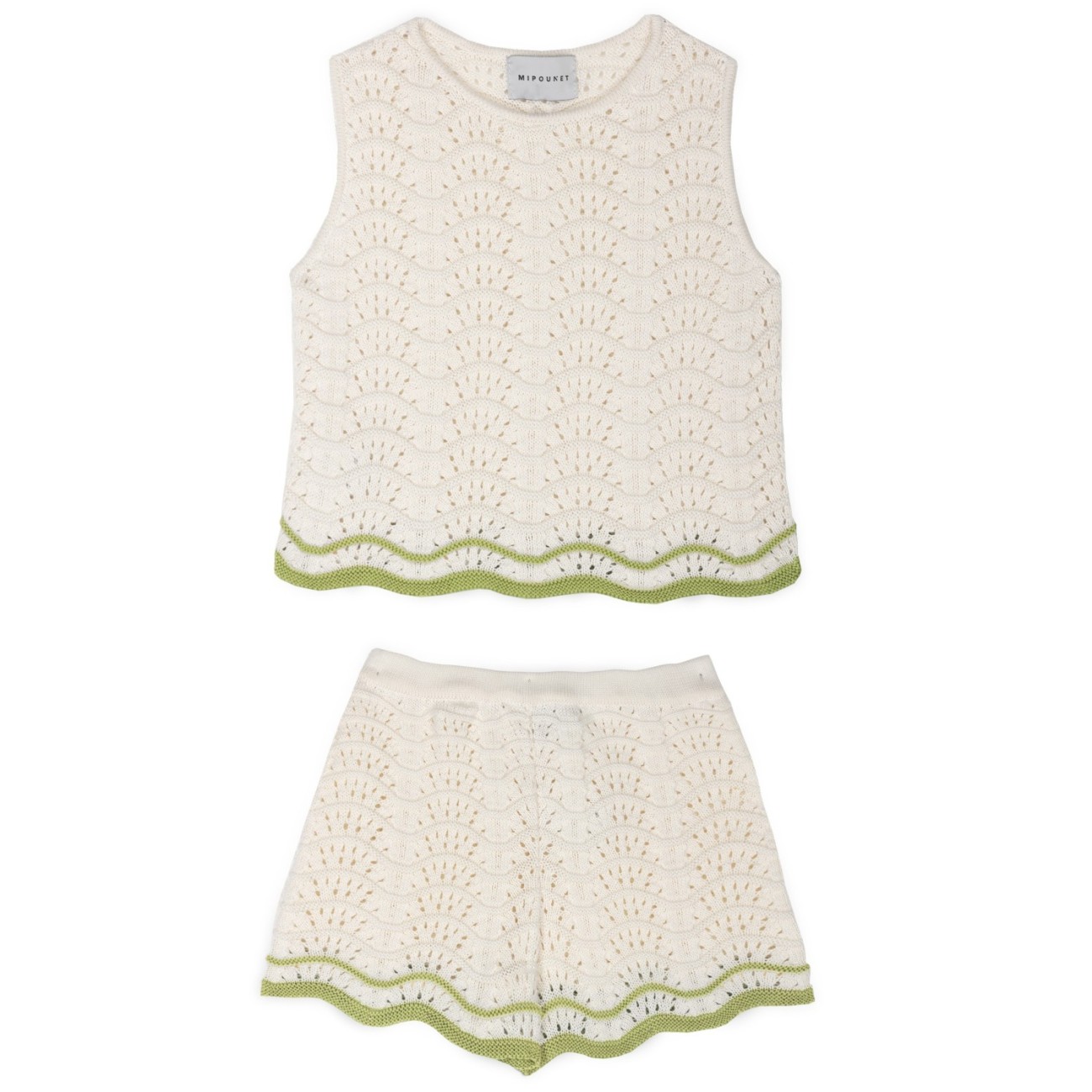 Claudia Openwork Top & Shorts
