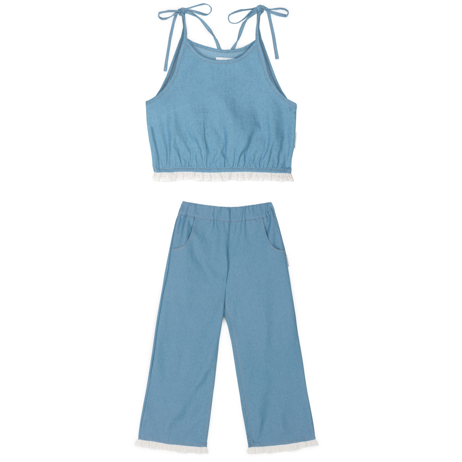 Aroa Denim Top & Pants