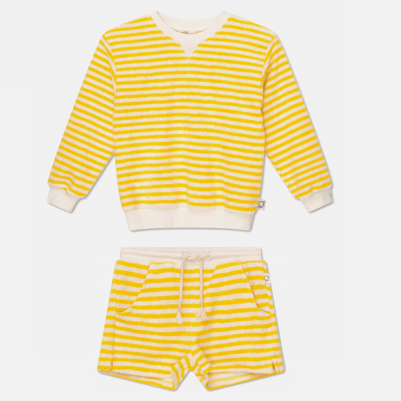 Wilder & Rayne Toweling Stripe Set