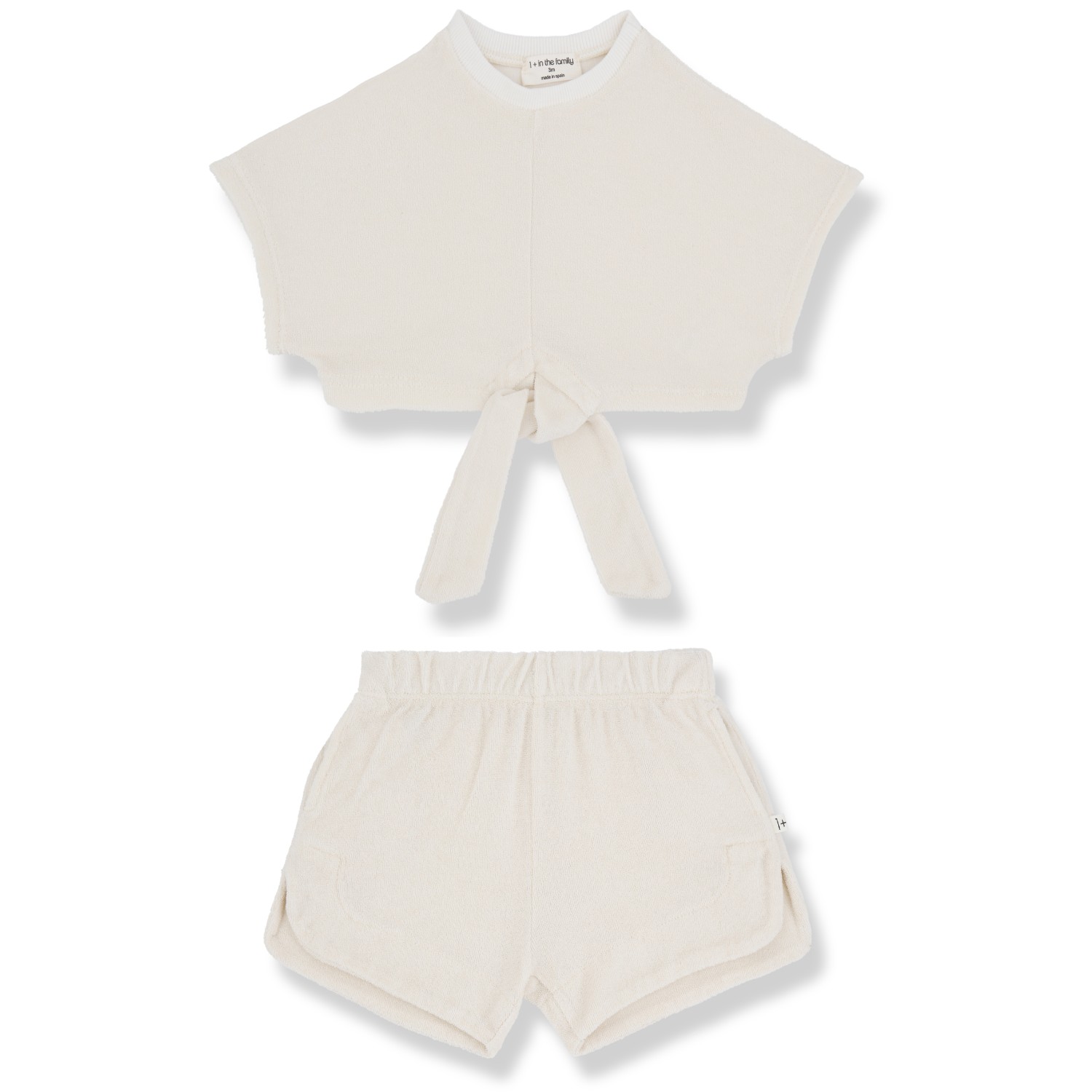 Aya Top & Sara Shorts | Off White