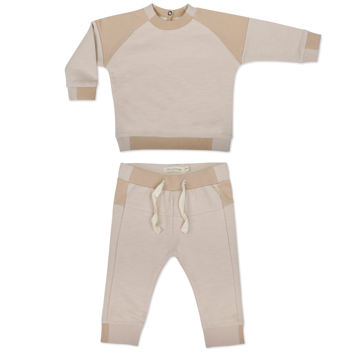 Chalk Two Tone Sweater & Pants