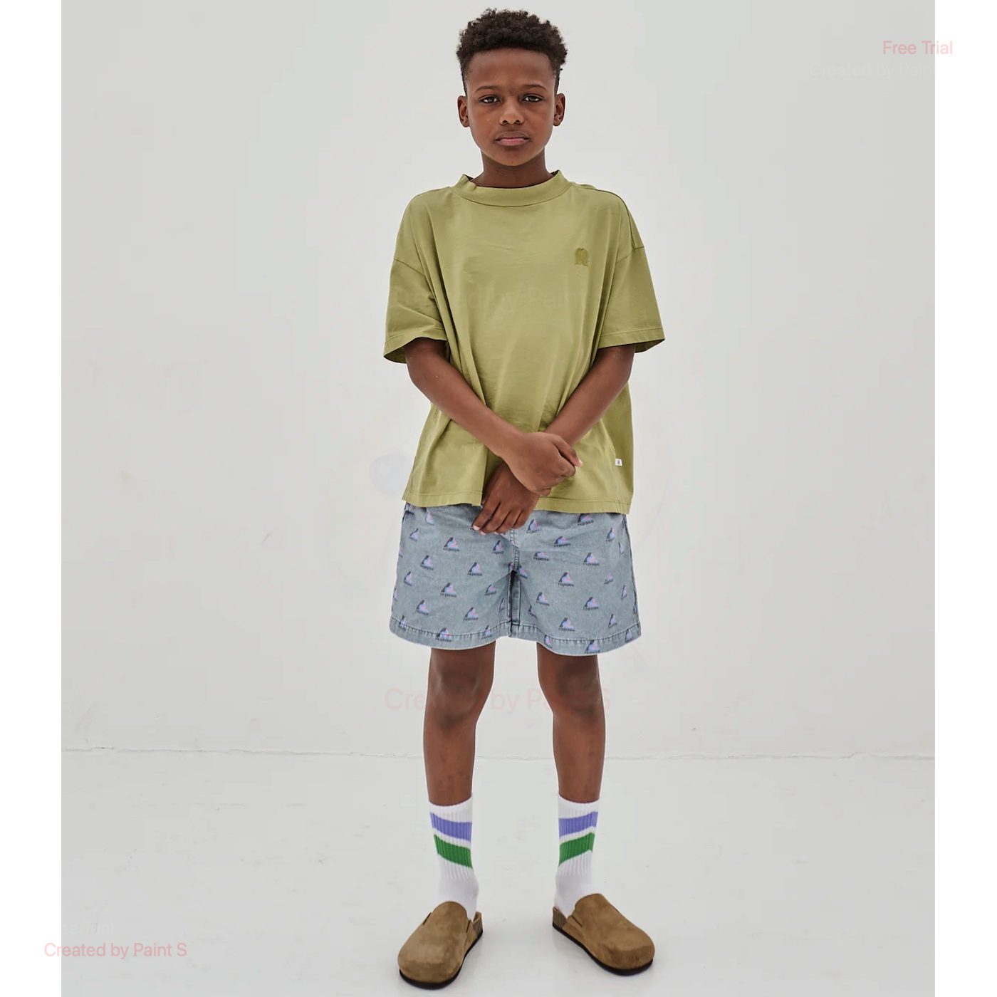 Oversized Tee & No Sweat Short | Set