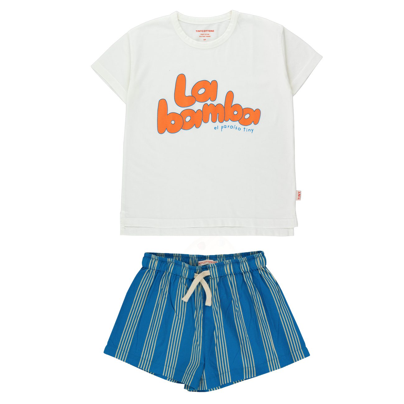 La Bamba Tee & Fine Line Shorts | Set