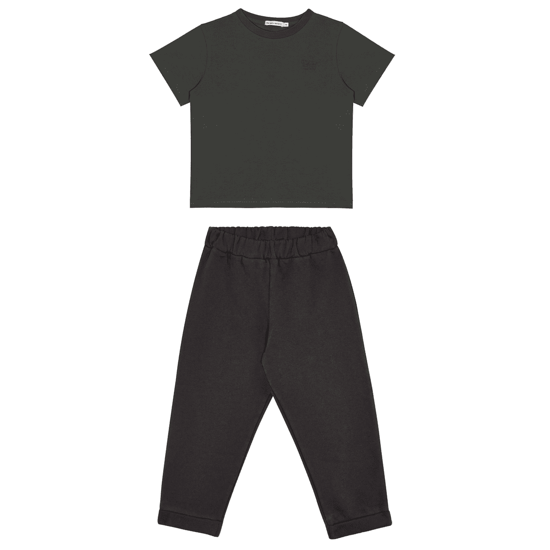 Logo Tee Ash & Marcel Pants | Ash