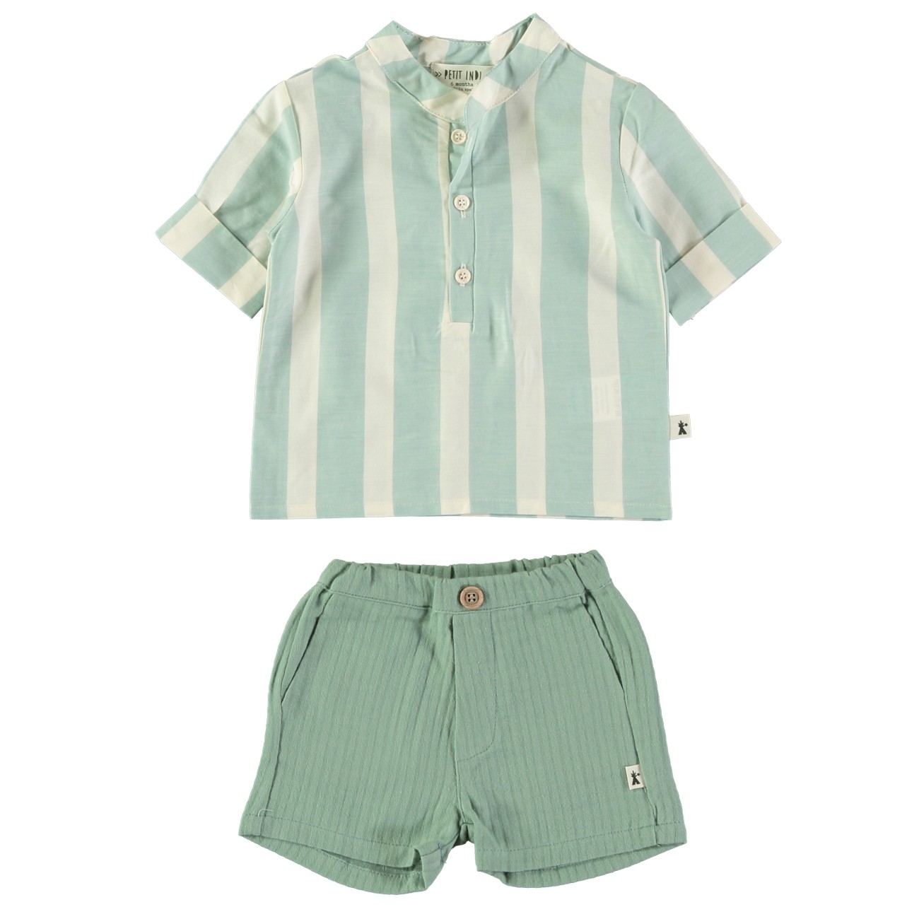 Mint Shirt & Shorts
