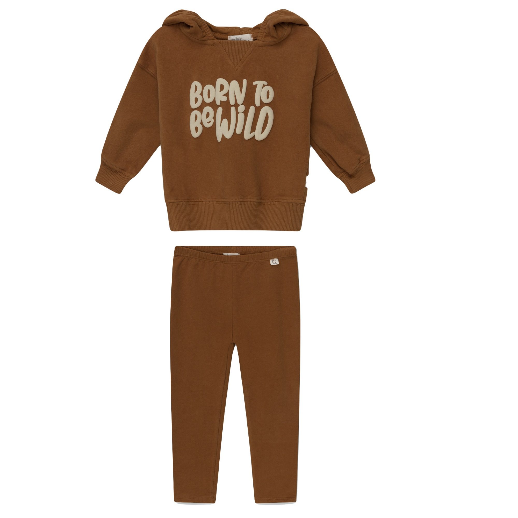 Wild Hoodie & Basic Leggings