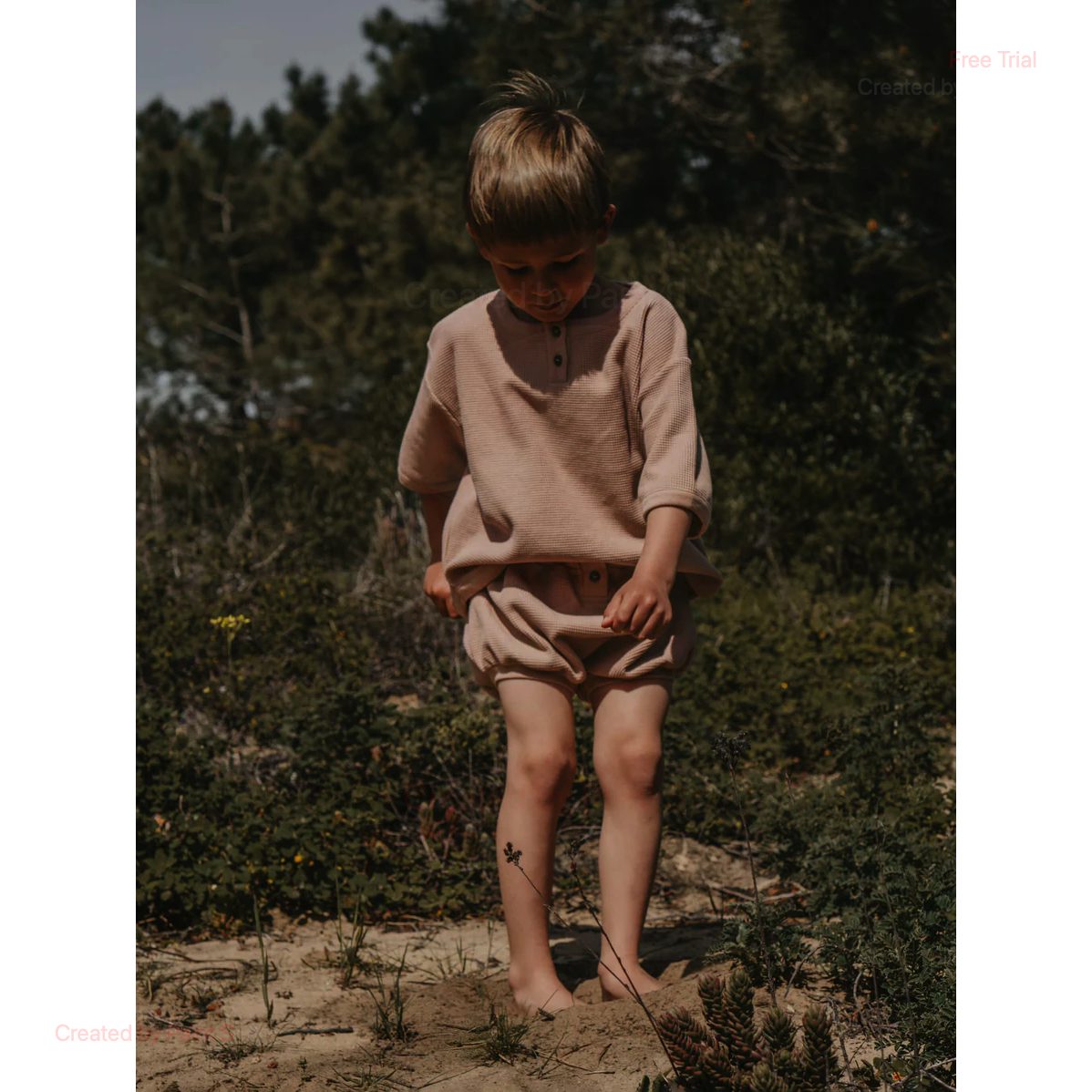 The Valentine Top & The Valentine Short | Clay