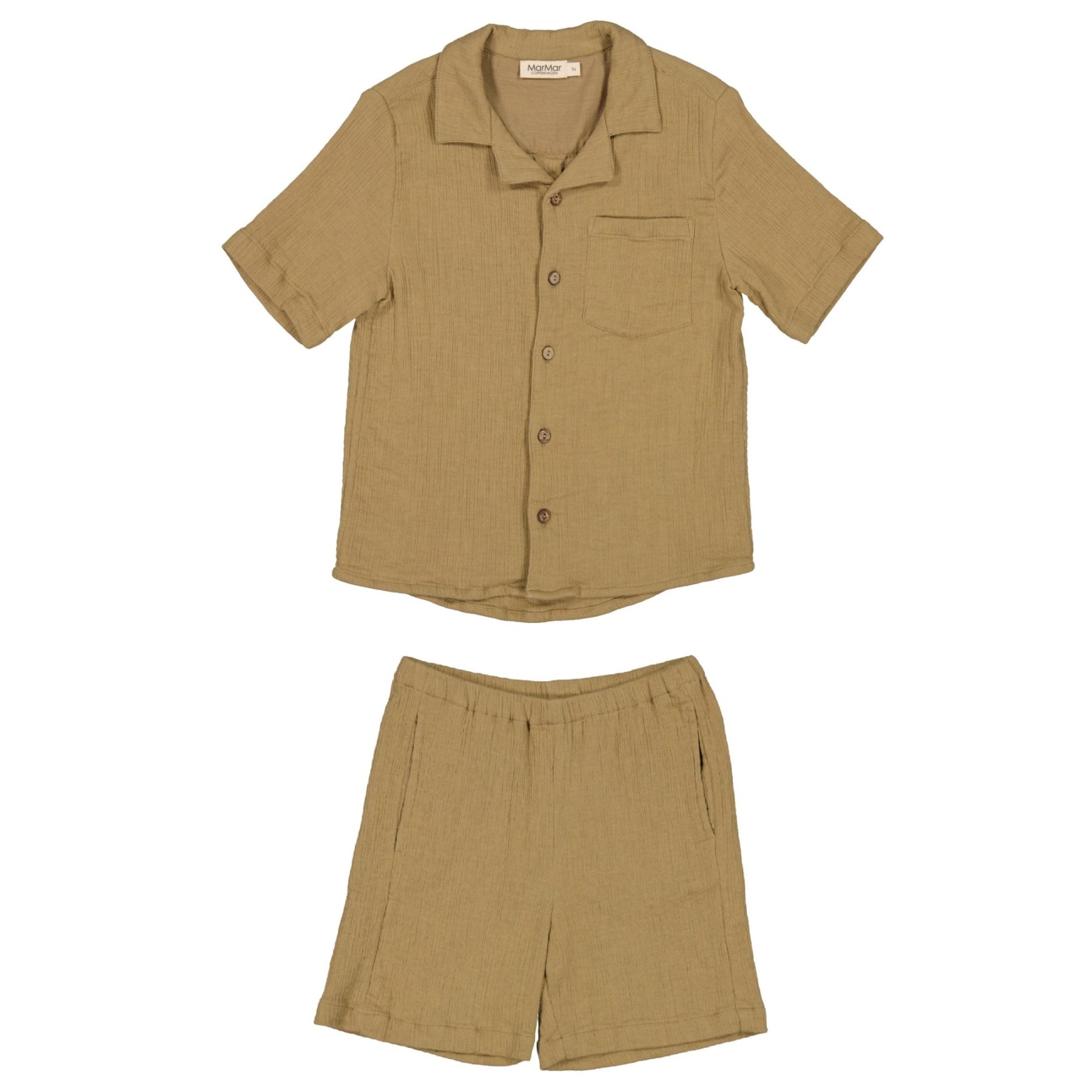 Tage Shirt & Pal Shorts Dark Dijon