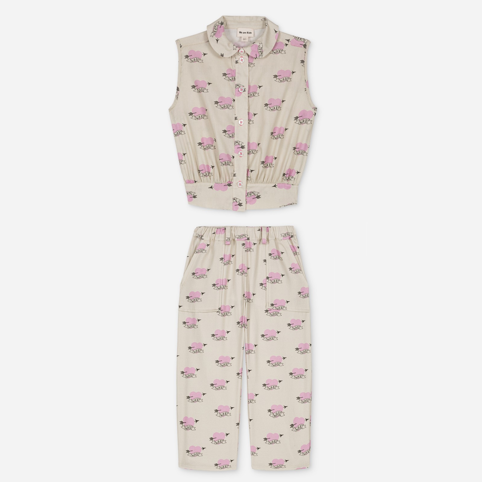 Top Elena & Pantalon Luigi Allover Amor