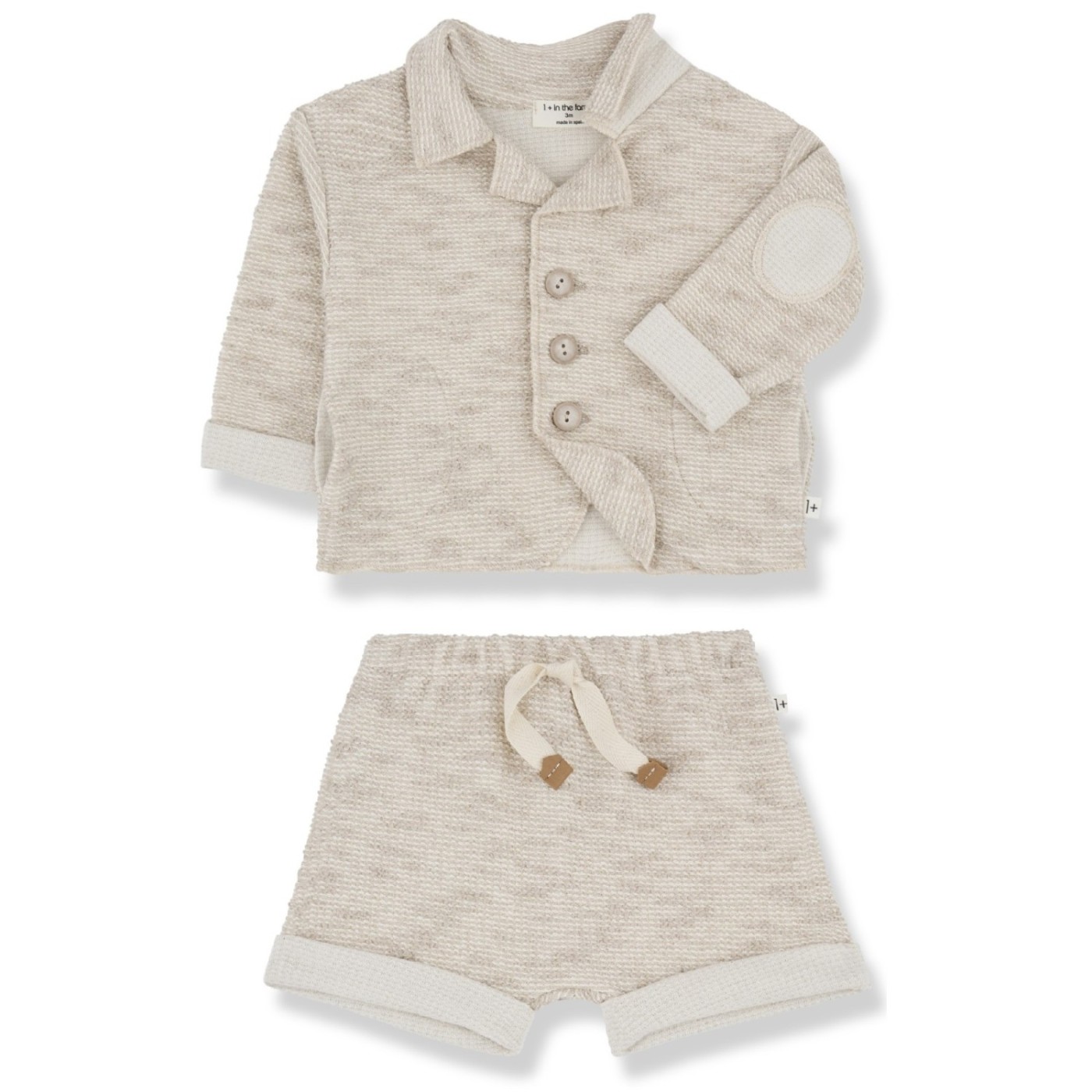Sabino Top & Edgar Shorts | Beige