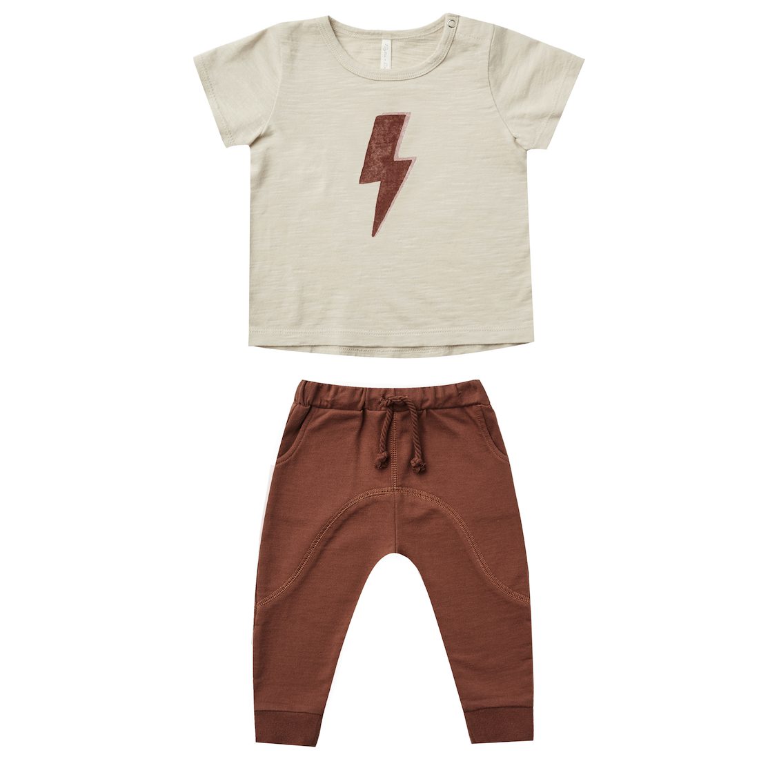 Lightning Bolt Basic Tee & Wine James Pant