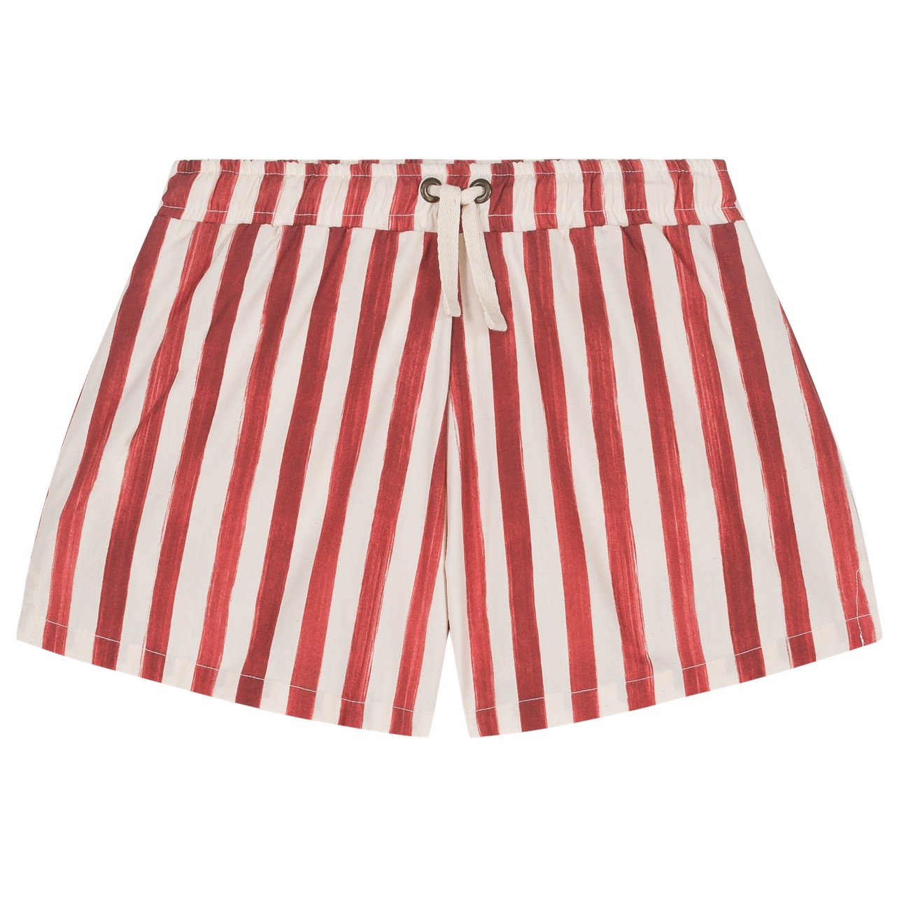 Chico Swim Shorts Brick Red Stripes