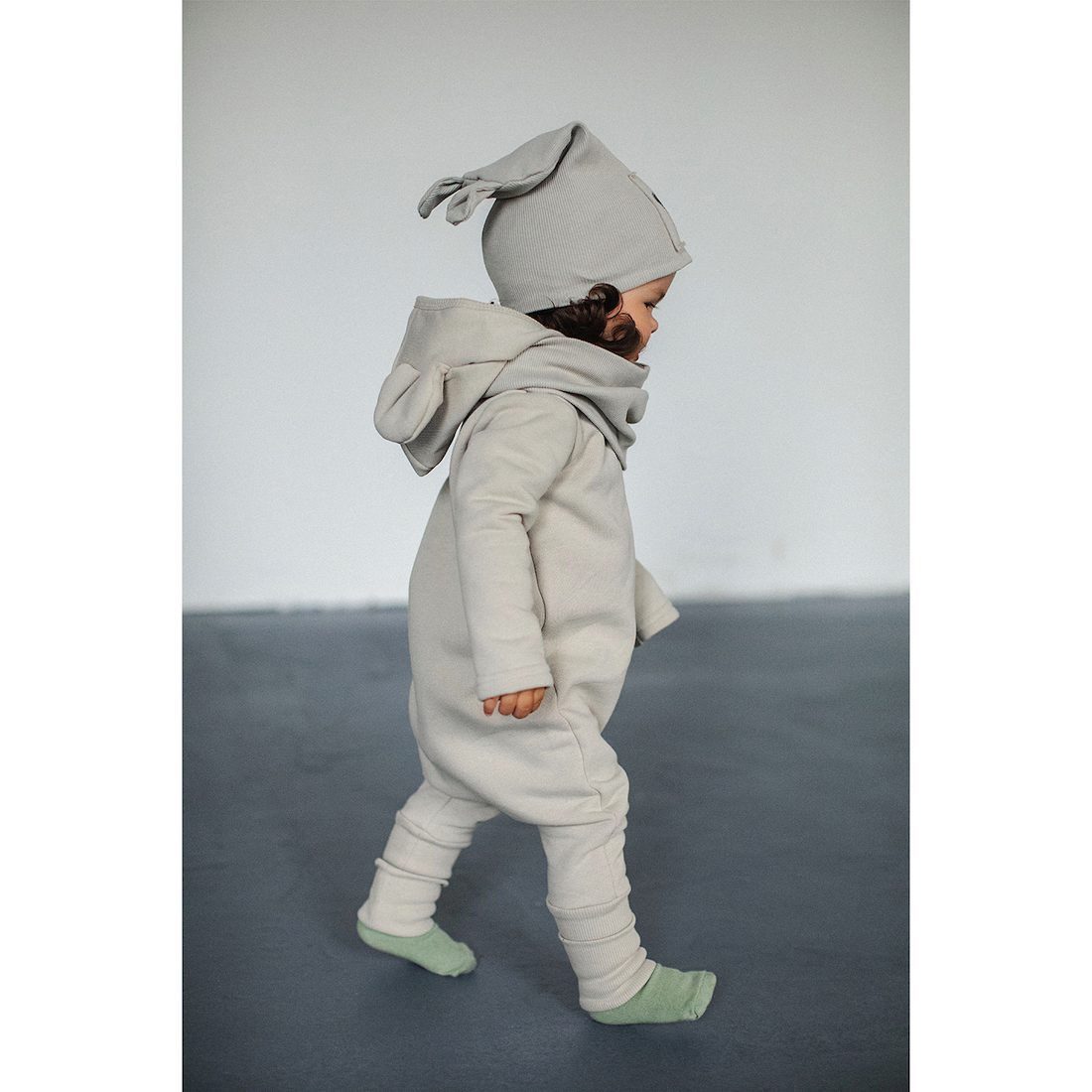 Eared Beanie | Ocean