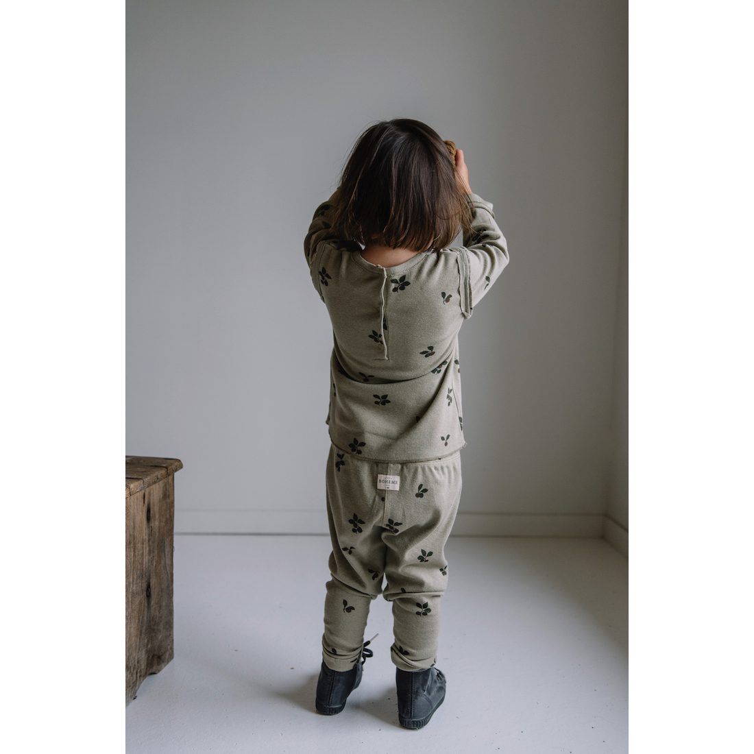 Lala Top & Rom Pom Leggings | Taupe