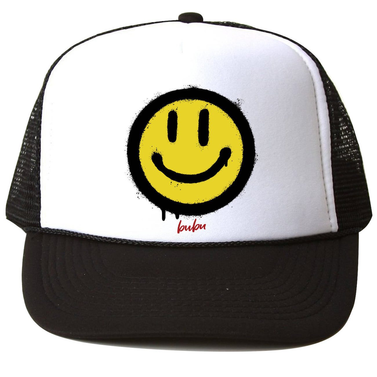 Smiley Face Hat | Black