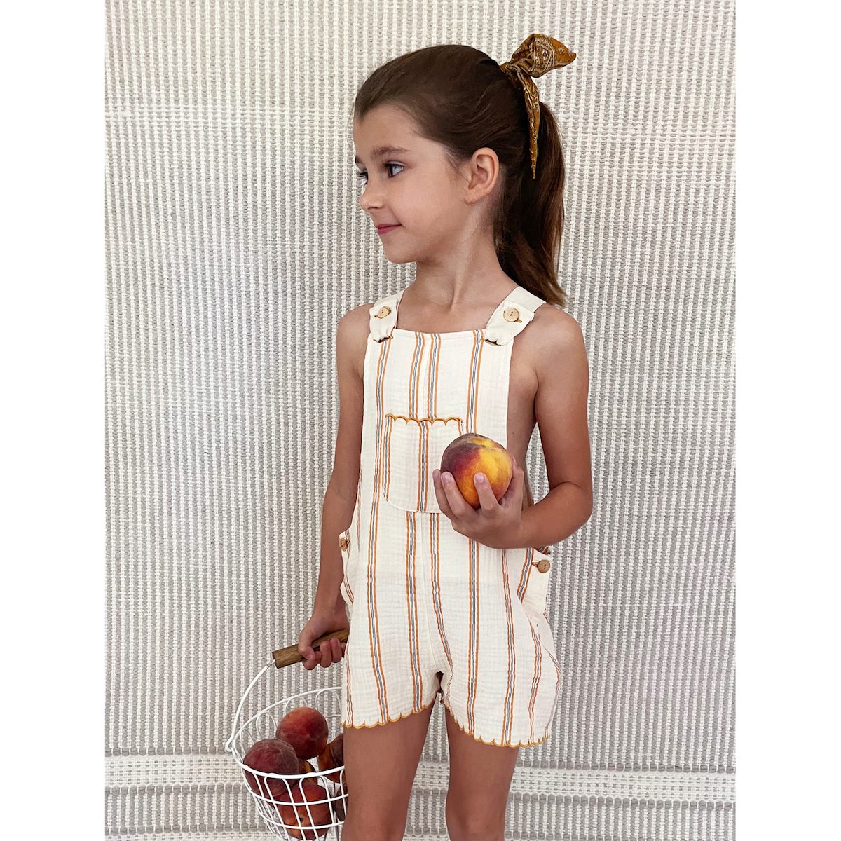 Josette Striped Overall | Mango