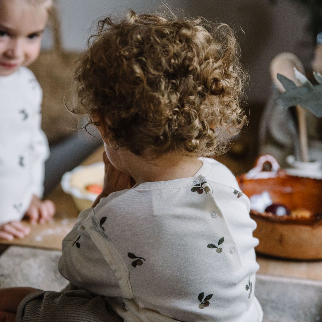 Lala Top & Rom Pom Leggings | Taupe