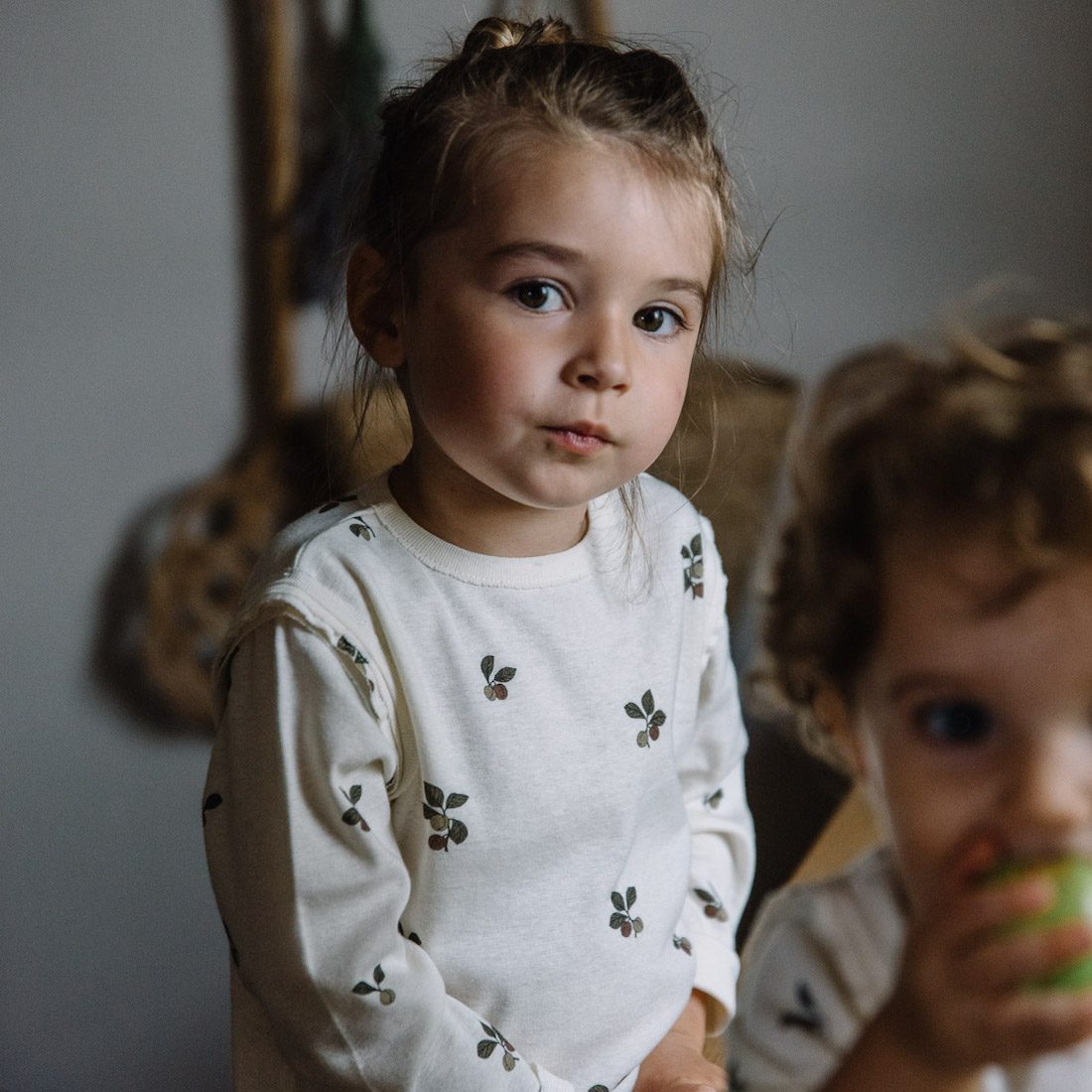 Lala Top & Rom Pom Leggings | Taupe