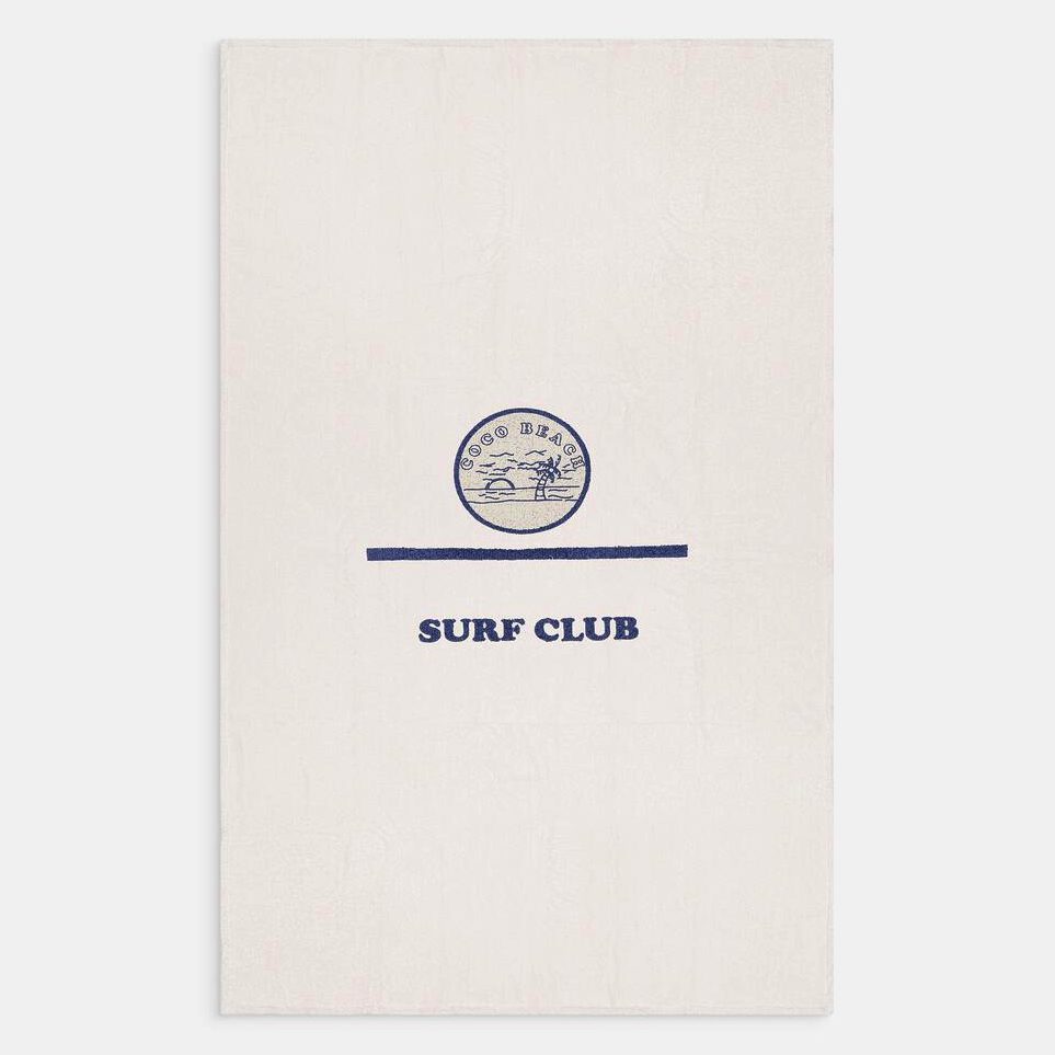 Drap De Plage Ava | Coconut + Print Surf Club