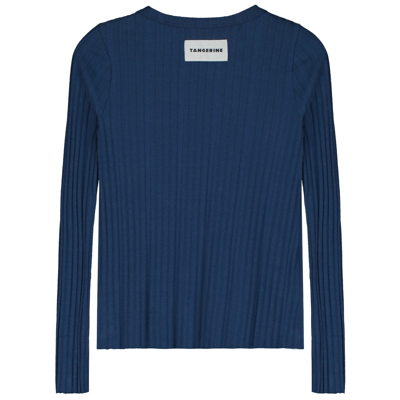 Long Sleeve Rib Top & Ultra Wide Leg Trouser