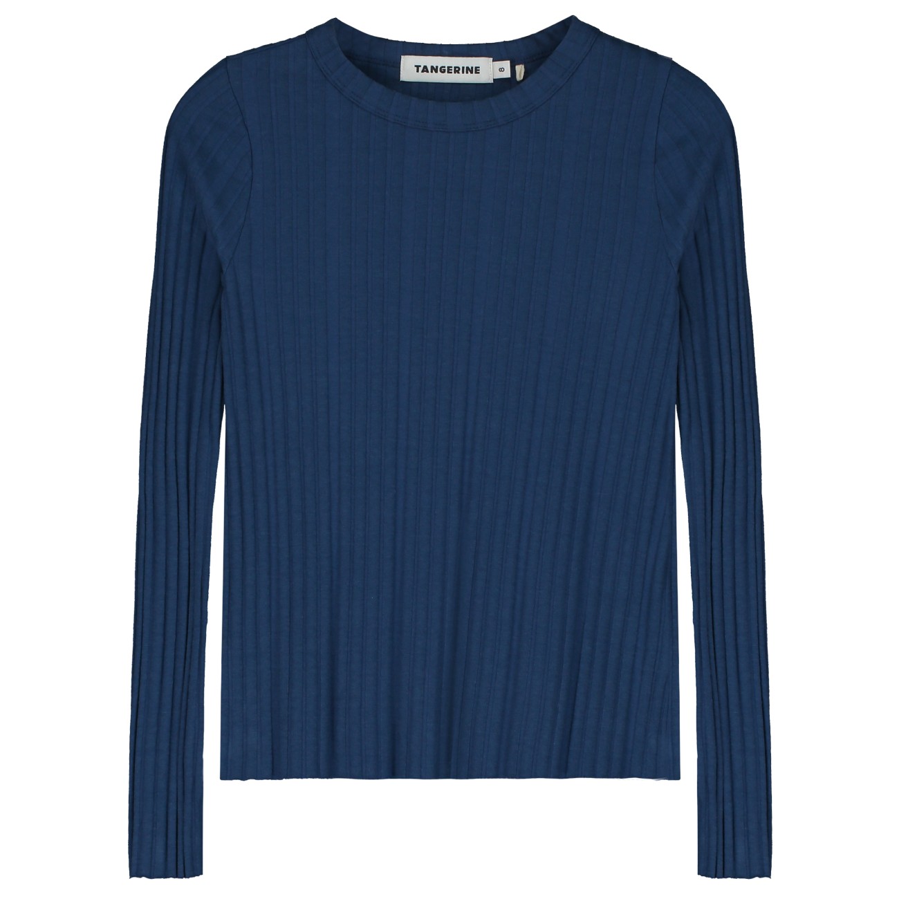 Long Sleeve Rib Top & Ultra Wide Leg Trouser