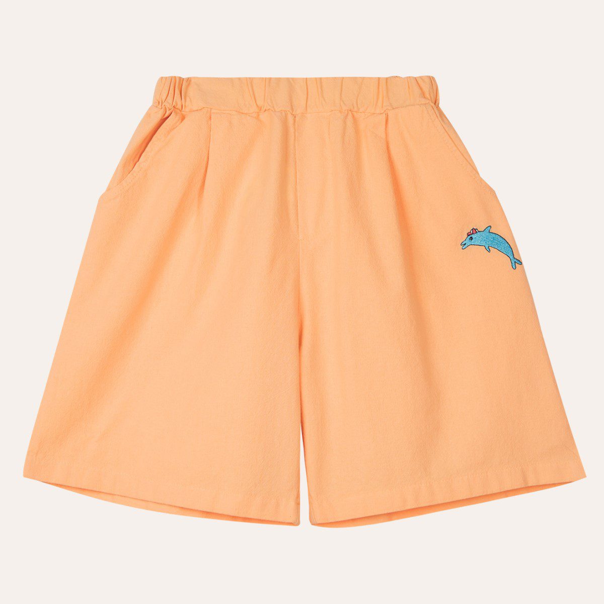 Enjoy The Sea T-Shirt & Dolphin Embroidery Short