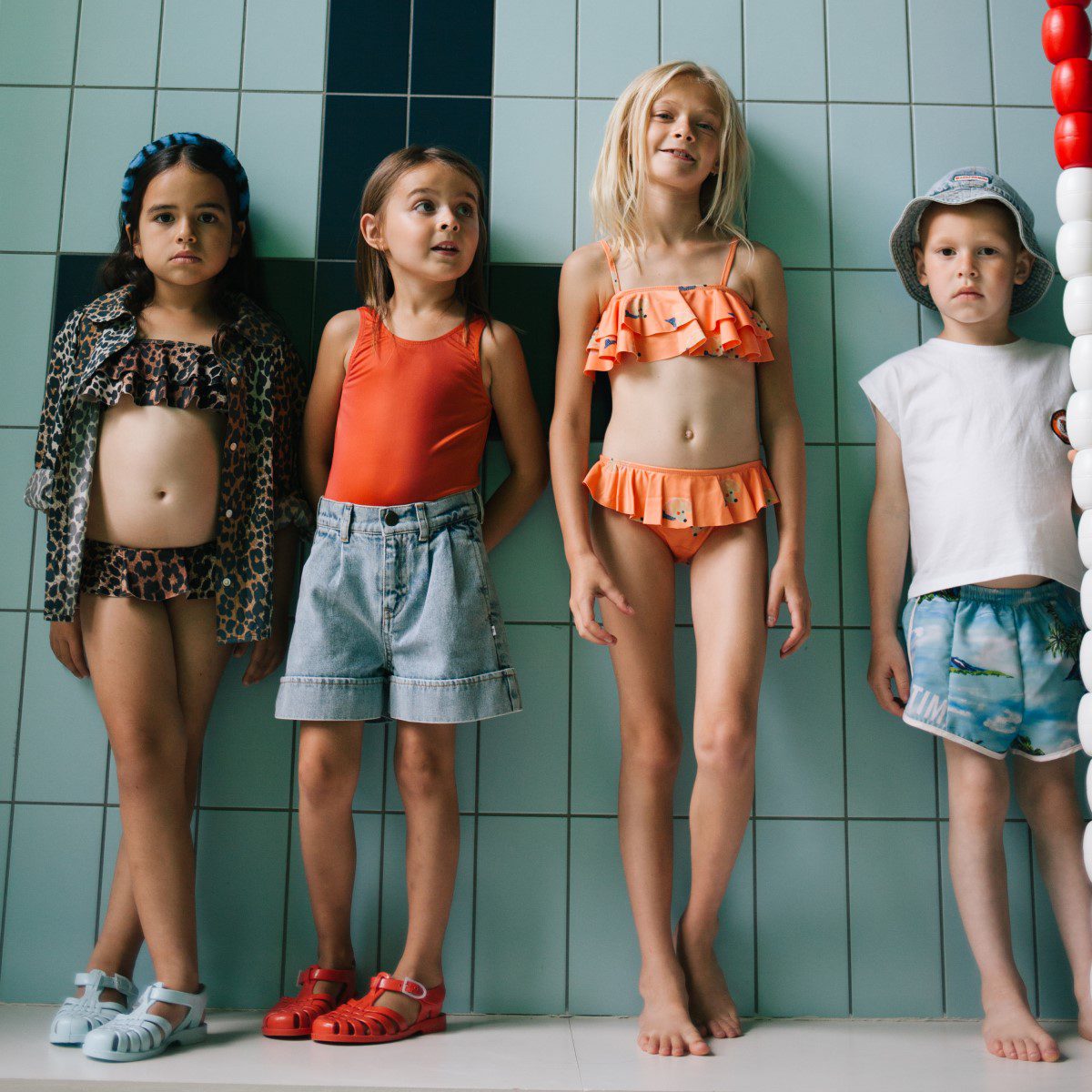 Preppy Poodle Bikini