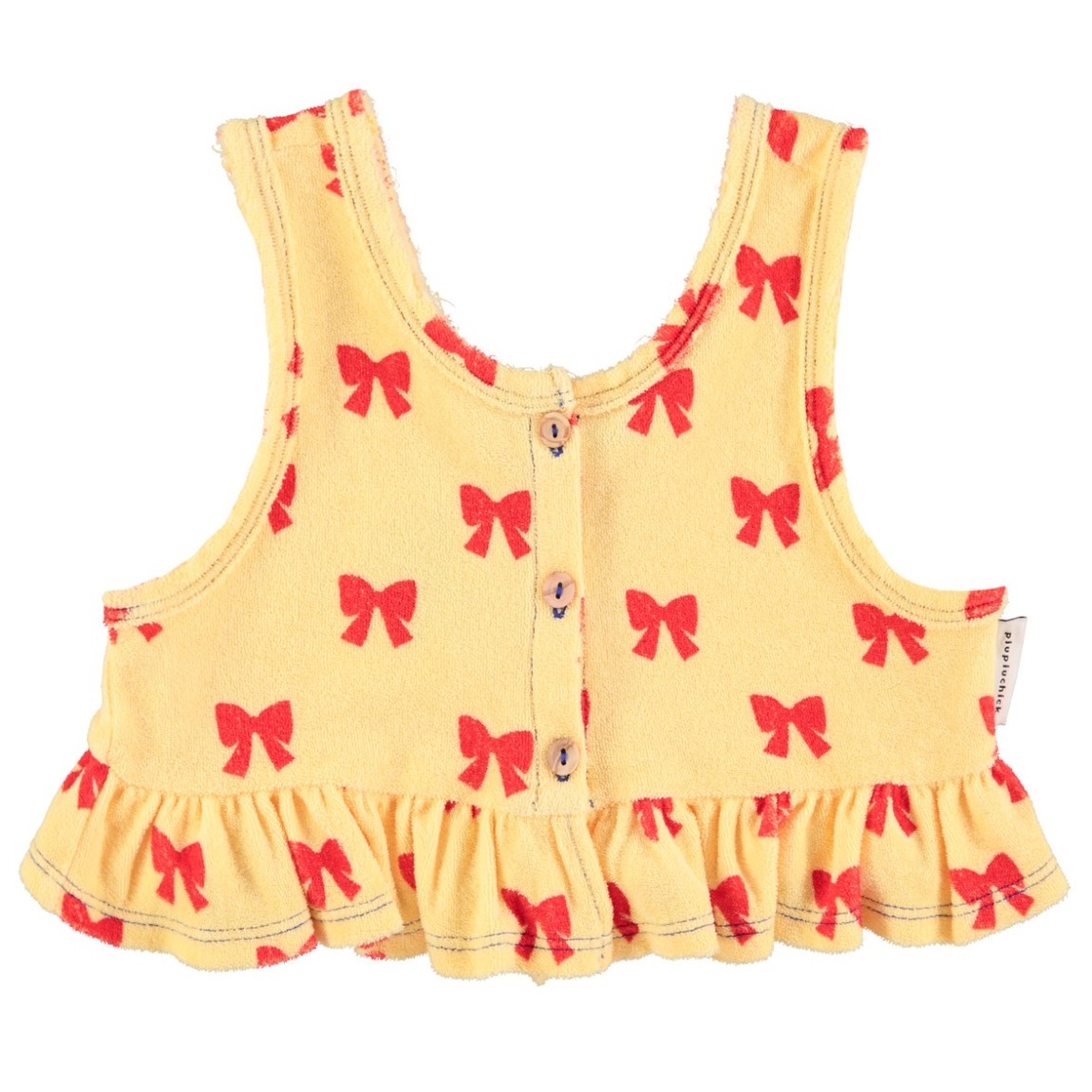 Top | Yellow W/ Red Bows