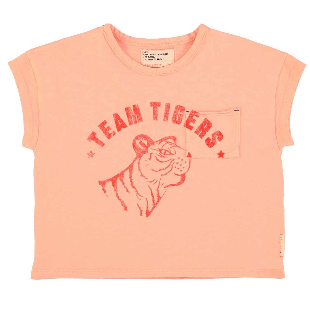 Tshirt | Pink W/ Tiger Print