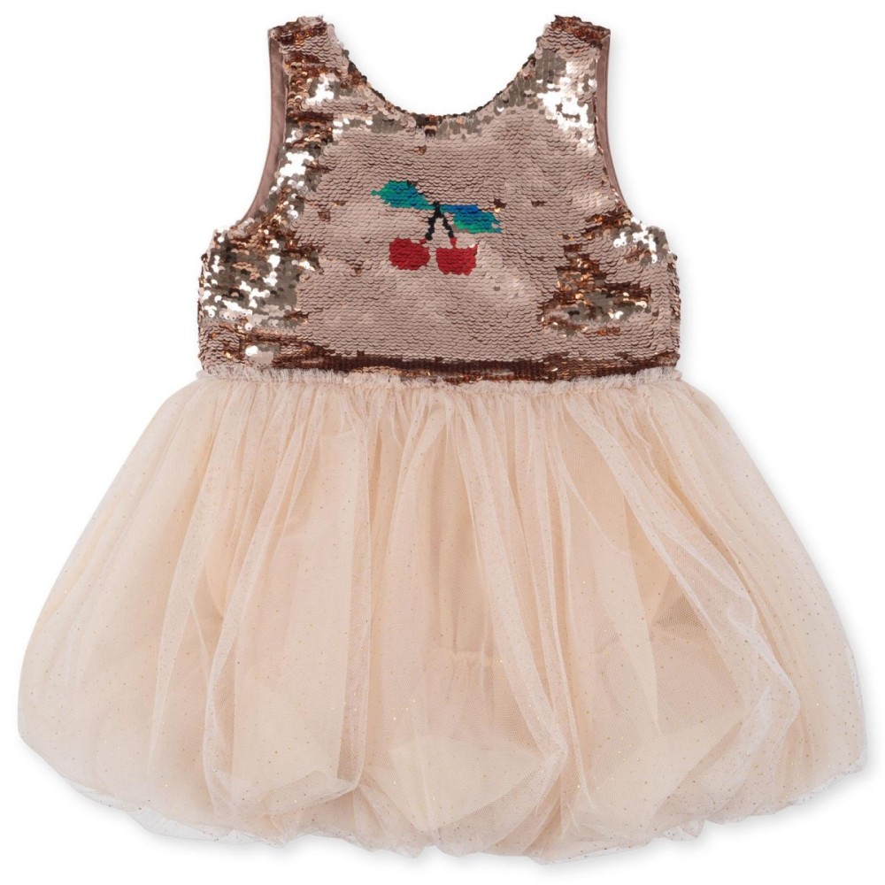 Minnuu Dress | Gold Blush