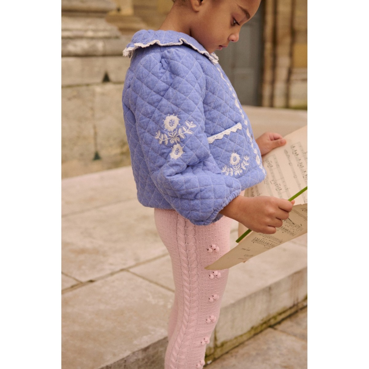 Coat Jouliana Blue Chambray