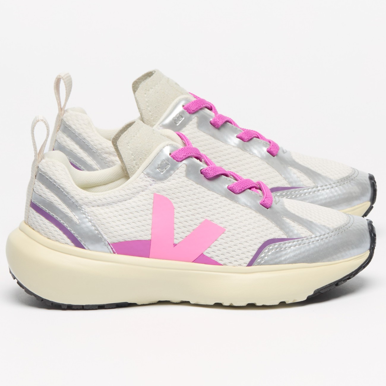 Canary Elastic Laces Malibu Silver