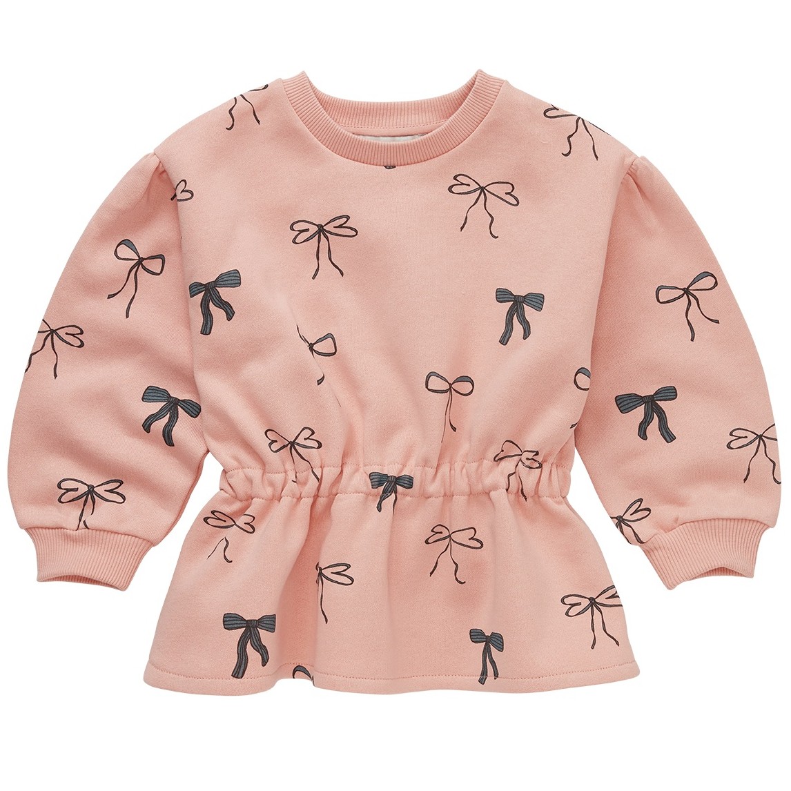 Peplum Sweatshirt Bows