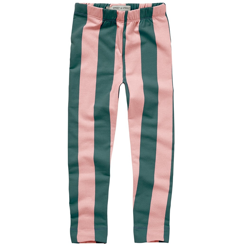 Winter Legging Block Stripe