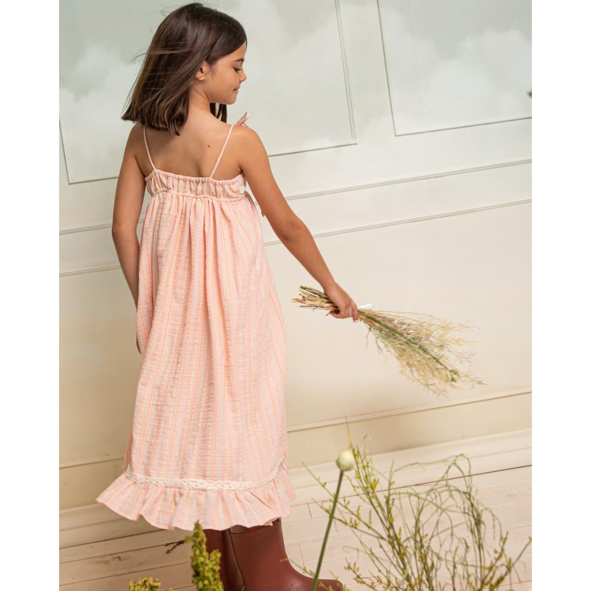 Zabon Dress in Riviere